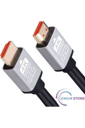 10M HDMI Kablosu 4K 60Hz, 8k, 4K 120Hz Destekli Altın Kaplama Konektör Dayanıklı Pvc