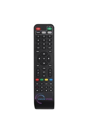 V-FMT-Media Tuşlu Uydu Alıcı Kumandası