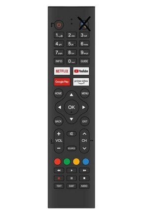 Ax50fmn602066 Uyumlu Google Tv Kumandası-mikrofonsuz
