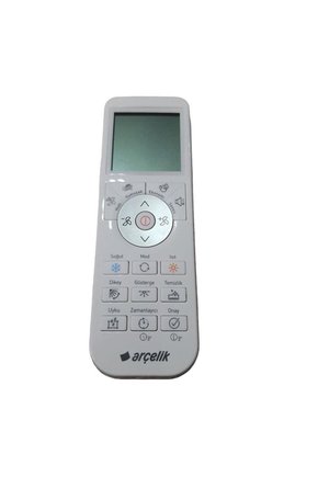 Arçelik ile uyumlu 5401552301 İnverter Klima Kumandası-Siyah Modelede Uyar