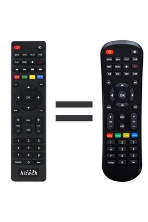 Korax Hitech Mini Hd Uydu Alıcı Kumandası