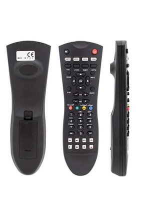 Herz Digiturk Plus 8002 Siyah Oval Uydu Kumandasi