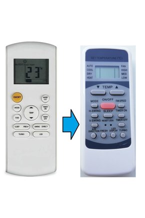 MİDEA Klima Kumandası RG57B BGE