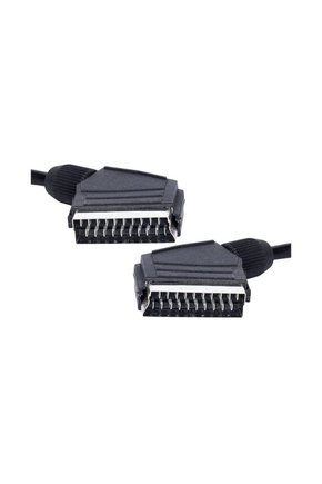 Scart 1.2 Metre 8MM Tırnaklı Tv Scart Kablo