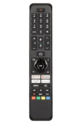 Ct-8563 Netflix- Prime Video-google Play Tuşlu Led Tv Kumanda Ses Komutlu