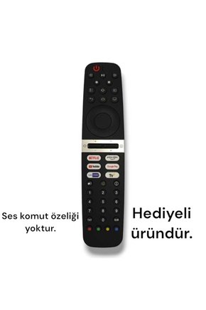 Youtube-spotıfy-google Play-disney+ Tuşlu Lcd Led Tv Kumanda