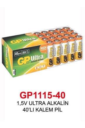 1,5V ULTRA ALKALİN 40’Lİ KALEM PİL