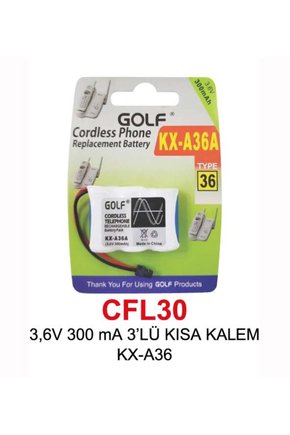 ,6V 300 mA 3’LÜ KISA KALEM KX-A36 PİL