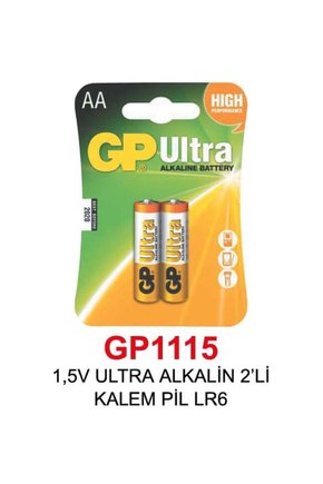 5V ULTRA ALKALİN 2’Lİ KALEM PİL LR6