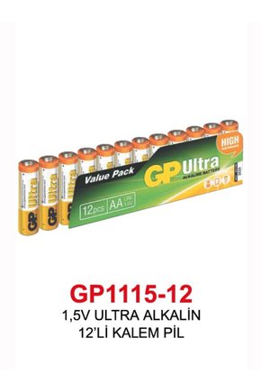 1,5V ULTRA ALKALİN 12’Lİ KALEM PİL