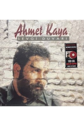 Ahmet Kaya Sevgi Duvarı (Kırmızı Renkli) LP Plak