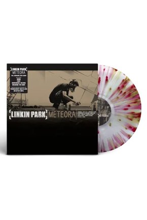 Linkin Park Meteora Limited Translucent Gold And Red Splatter Vinyl edition LP Plak