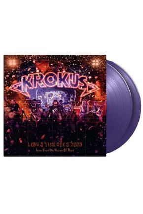 Krokus Long Stick Goes Boom (Live From The House Of Rust) Purple Vinyl Edition Double LP Plak