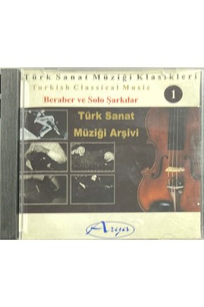 (Müzik CD si - Plak Değildir) CD Beraber Ve Solo Şarkılar Türk Sanat Müziği Klasikleri-1 CD