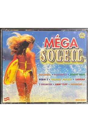 (Müzik CD si - Plak Değildir) CD Mega Soleil (4 CD lik Set) CD