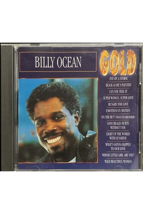 (Müzik CD si - Plak Değildir) CD Billy Ocean Gold CD