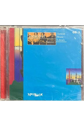 (Müzik CD si - Plak Değildir) CD İstanbul Turkish Music Library Açılmamış Jelatininde CD