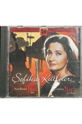 (Müzik CDsidir Plak Değildir) CD Şefika Kutluer Flute Volume.1 CD