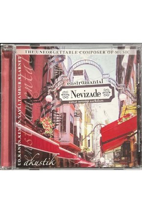 (Müzik CDsidir Plak Değildir) CD Nevizade Sanat Müziği Şarkıları CD