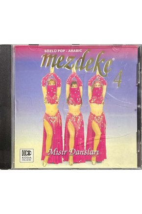 (Müzik CDsidir Plak Değildir) CD Mezdeke 4 Mısır Dansları CD