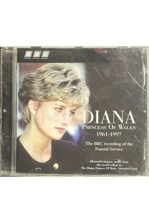(Müzik CDsidir Plak Değildir) CD Diana Prencess Of Wales CD