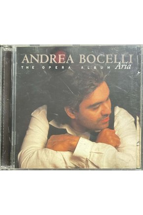 (Müzik CDsidir Plak Değildir) CD Andrea Bocelli Aria The Opera Album CD