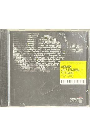 (Müzik CDsidir Plak Değildir) CD Akbank Jazz Festival 15 Years CD