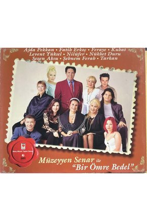 (Müzik CDsidir Plak Değildir) CD Müzeyyen Senar İle Bir Ömre Bedel CD