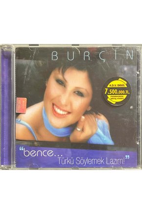 (Müzik CDsidir Plak Değildir) CD Burçin Bence Türkü Söylemek Lazım CD