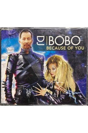 (Plak Değildir CD dir) CD Dj Bobo Because Of You Maxi Single CD