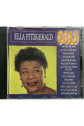 (Plak Değildir CD dir) CD Ella Fitzgerald Gold CD