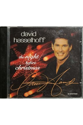(Plak Değildir CD dir) CD David Hasselhoff The Night Before Christmas CD