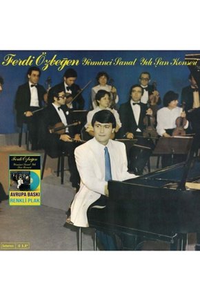 Ferdi Özbeğen Yirminci Sanat Yılı Şan Konseri (Mavi Renkli Baskı) LP Plak