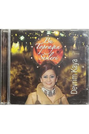 (Plak Değildir CD dir) CD Devrim Kaya Bu Toprağın Sesleri CD