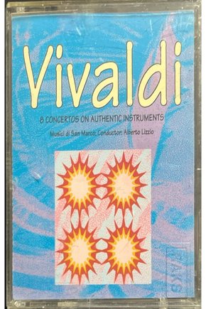 (Plak Değildir KASET tir) Vivaldi 8 Concertos Kaset