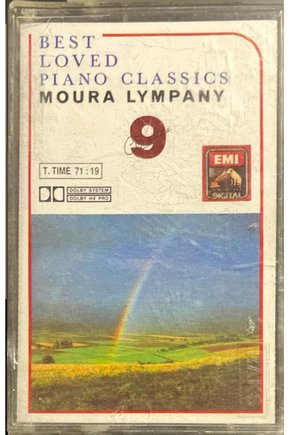 (Plak Değildir KASET tir) Best Loved Piano Classics Moura Lympany 9 Kaset