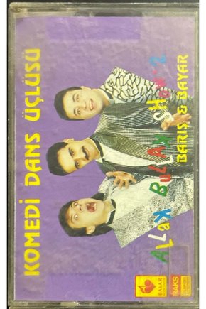 (Plak Değildir KASET tir) Komedi Dans Üçlüsü Allak Bullak Show 2 Kaset