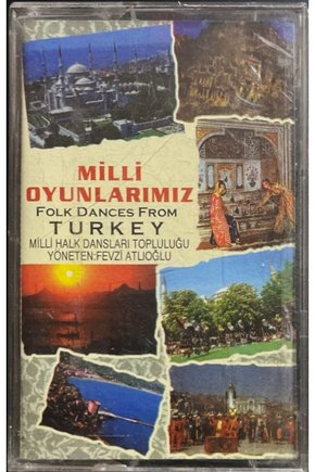 (Plak Değildir KASET tir) Milli Oyunlarımız Folk Dances From Turkey Kaset