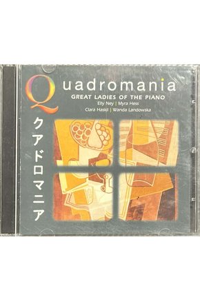 (Plak Değildir CD dir) CD Quadromania Great Ladies Of The Piano 4 CD