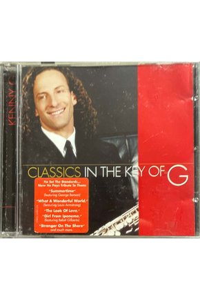 (Plak Değildir CD dir) CD Kenny G Classics In The Key Of G CD