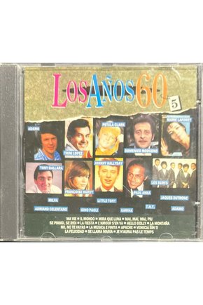 (Plak Değildir CD dir) CD Los Anos 60-5 CD