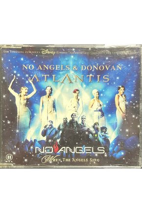 (Plak Değildir CD dir) CD No Angels Donovan Atlantis Maxi Single CD
