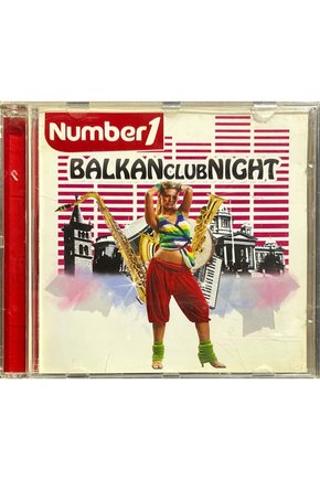 (Plak Değildir CD dir) CD Number1 Balkan Club Night CD