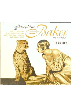 (Plak Değildir CD dir) CD Josephine Baker Sur Deux Notes Double CD
