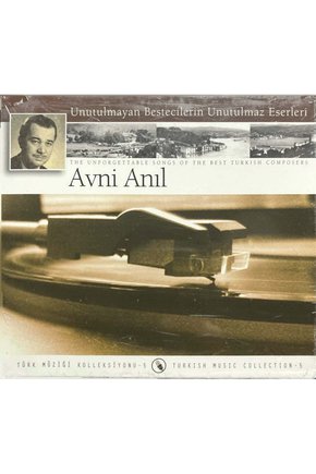 (Plak Değildir CD dir) CD Avni Anıl Unutulmayan Besteciler Açılmamış Jelatininde CD