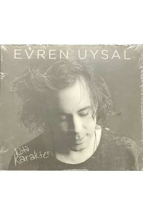 (Plak Değildir CD dir) CD Evren Uysal Kötü Karakter Açılmamış Jelatininde CD