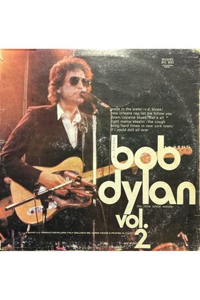 Bob Dylan Vol. 2 LP Plak