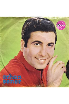 (2 Şarkılık 45lik Plak ) Orhan Şener Sarmaşık Gülleri 45lik plak