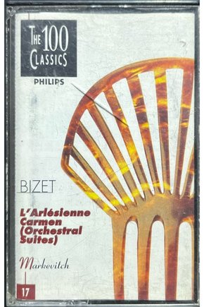 (Plak Değildir KASET tir) Kaset Bizet Larlesienne Carmen Kaset