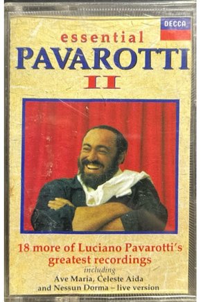 (Plak Değildir KASET tir) Kaset Essential Pavarotti II Kaset